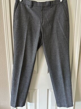 Express Men's Gray Dress Pants - Straight Leg